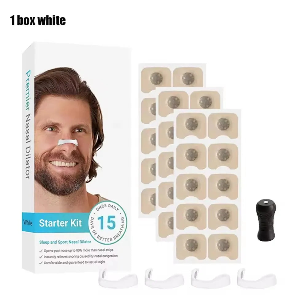 Hot sale,30-120Pcs Nose Breathing Patches Magnetic Suction Iron Nasal Strips Increase Air Improve Sleep Quality Reduce Snoring