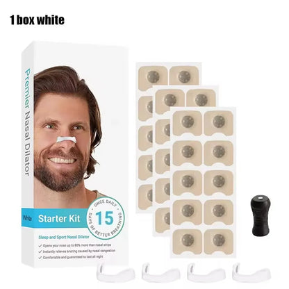 Hot sale,30-120Pcs Nose Breathing Patches Magnetic Suction Iron Nasal Strips Increase Air Improve Sleep Quality Reduce Snoring