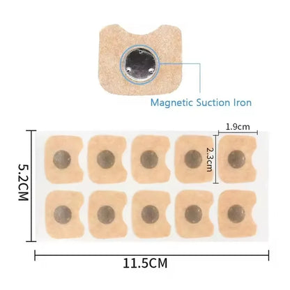 Hot sale,30-120Pcs Nose Breathing Patches Magnetic Suction Iron Nasal Strips Increase Air Improve Sleep Quality Reduce Snoring