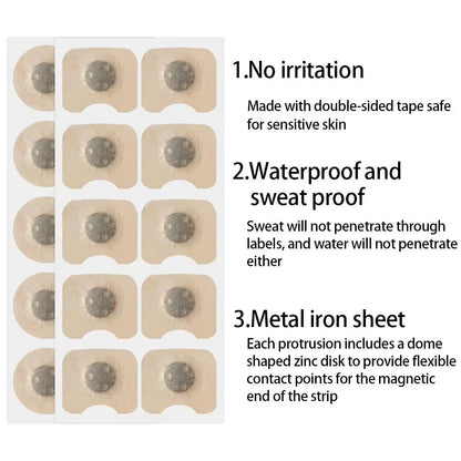 Hot sale,30-120Pcs Nose Breathing Patches Magnetic Suction Iron Nasal Strips Increase Air Improve Sleep Quality Reduce Snoring